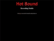 Tablet Screenshot of hotsound.com